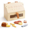 Wooden Air Fryer Play Kitchen Set