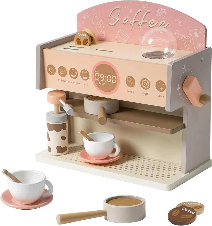 Kids Wooden Coffee Maker