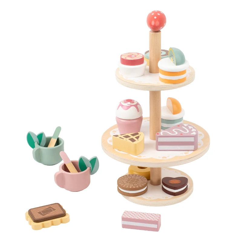 Wooden Afternoon Tea Set Toy