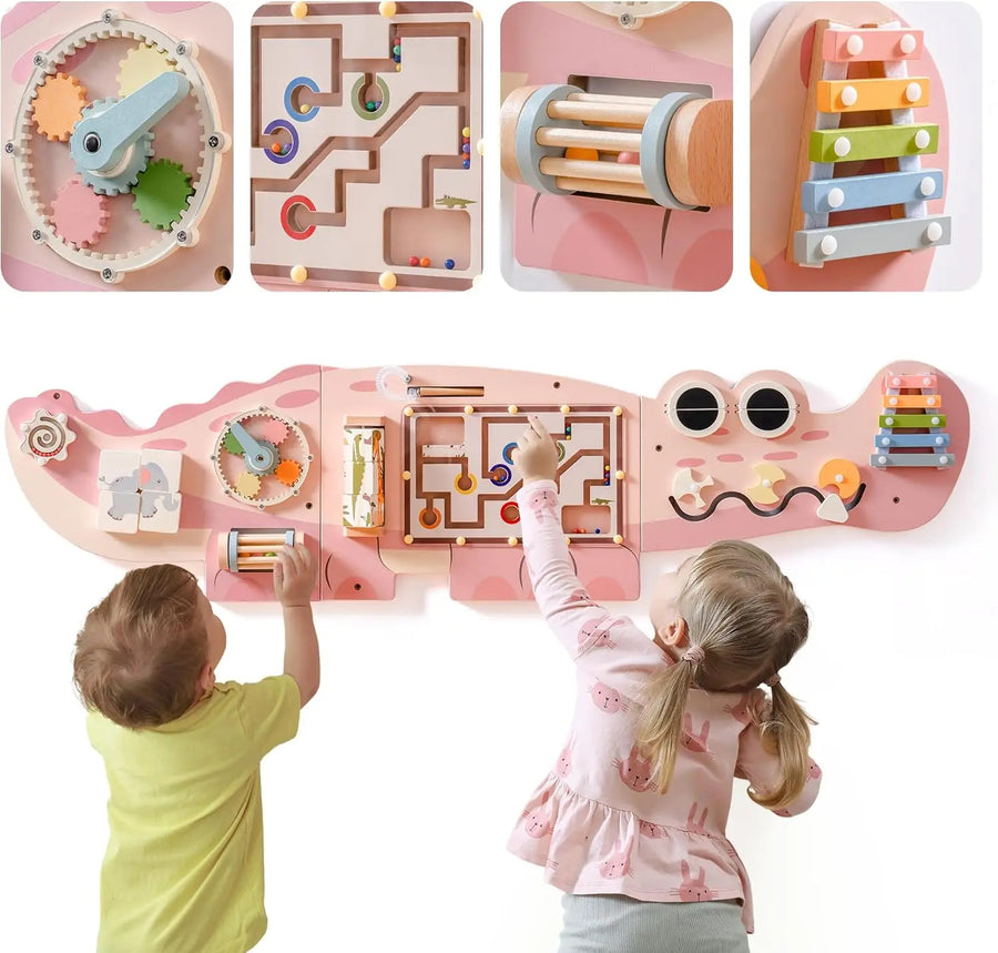 Wooden Busy Board Montessori