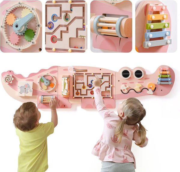 Wooden Busy Board Montessori