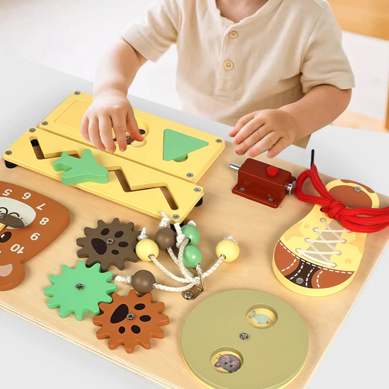 Kid Activity Busy Board Material Set