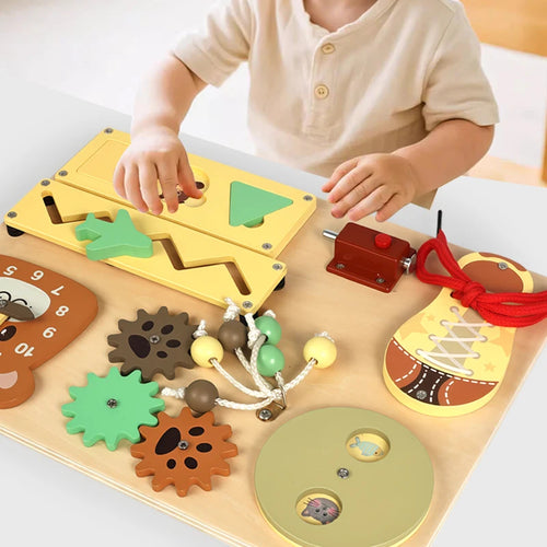 Kid Activity Busy Board Material Set