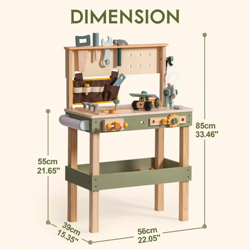 Wooden Kids Tool Bench