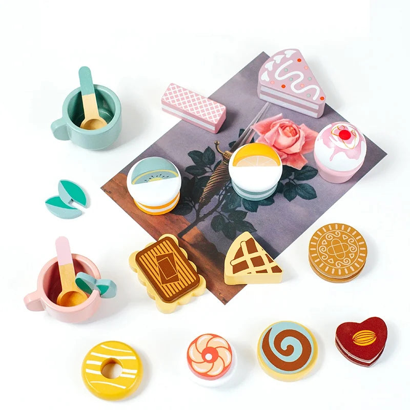 Wooden Afternoon Tea Set Toy