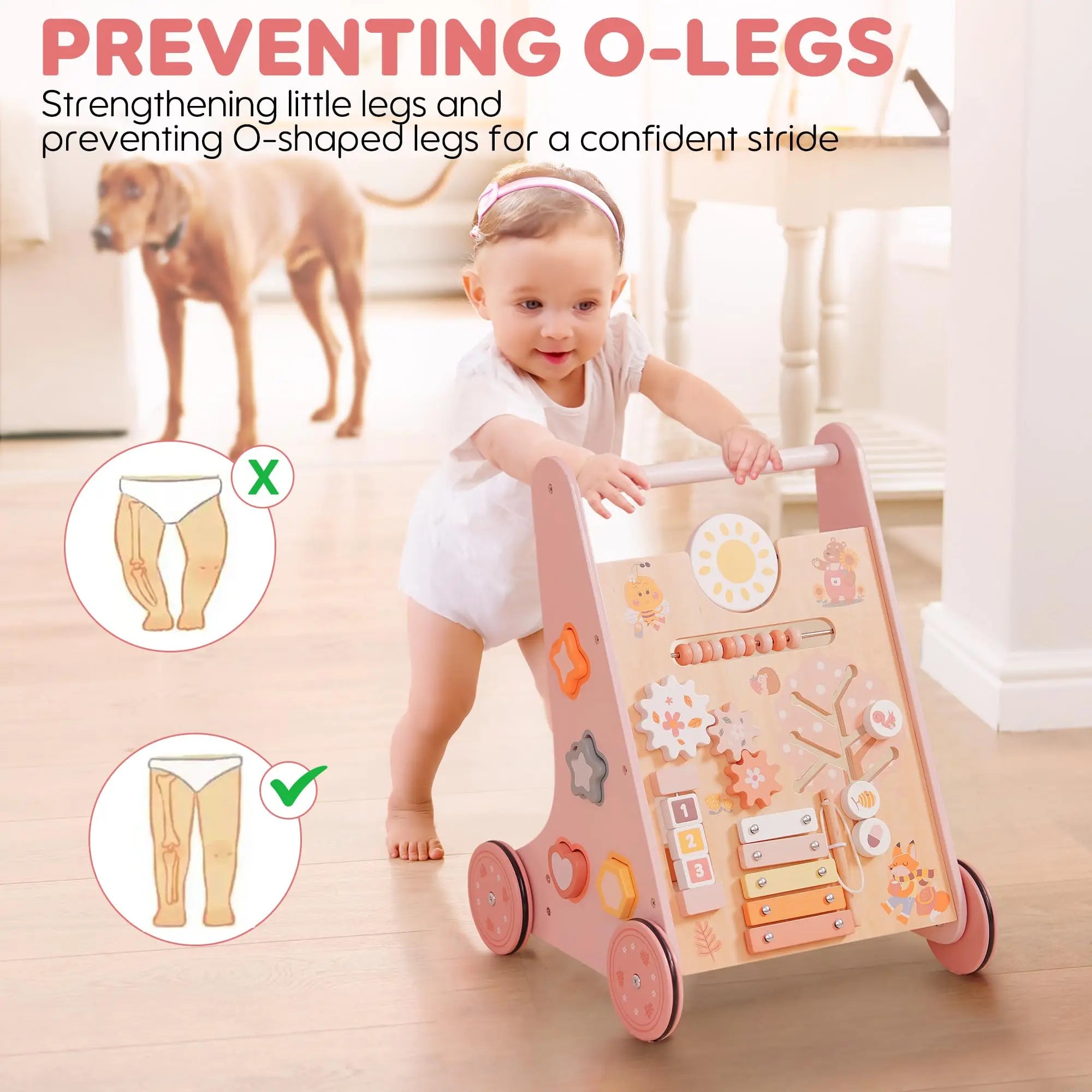 Wooden Baby Walker