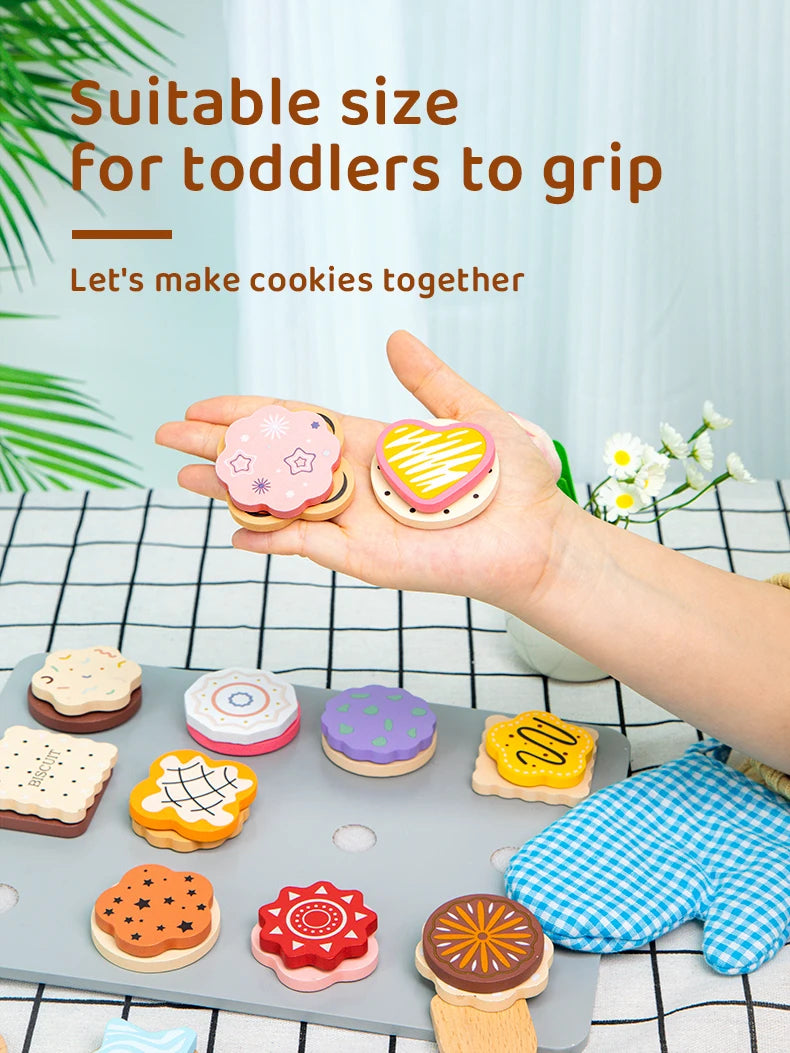 Wooden Kitchen Pretend Play Set
