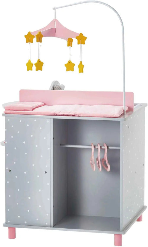 6-in-1 Wooden Baby Doll Changing Station