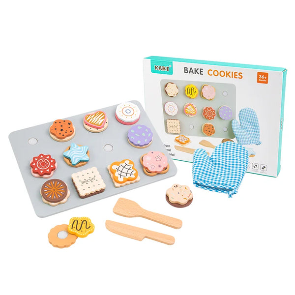 Wooden Kitchen Pretend Play Set