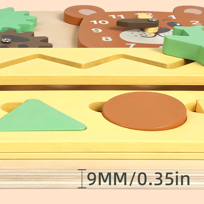 Kid Activity Busy Board Material Set