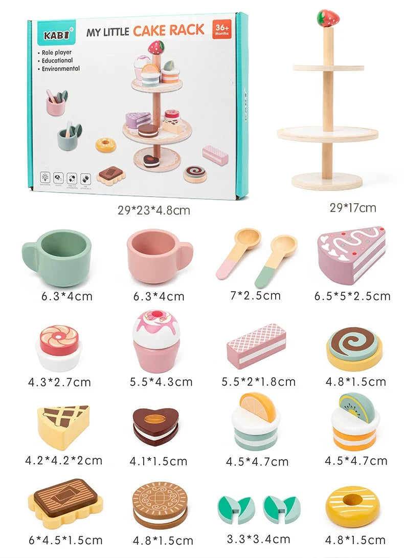 Wooden Afternoon Tea Set Toy
