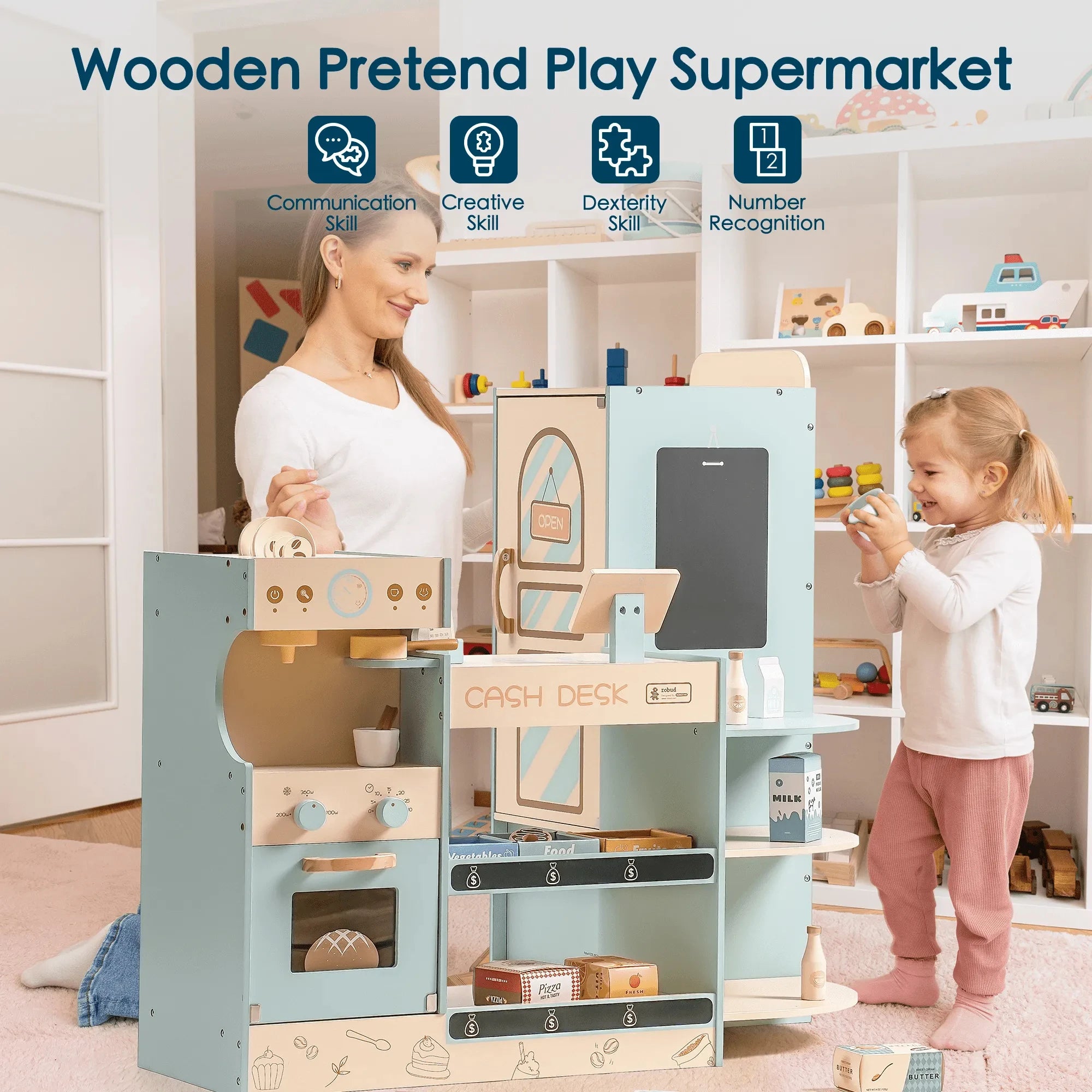 Corner Coffee Shop Play Set