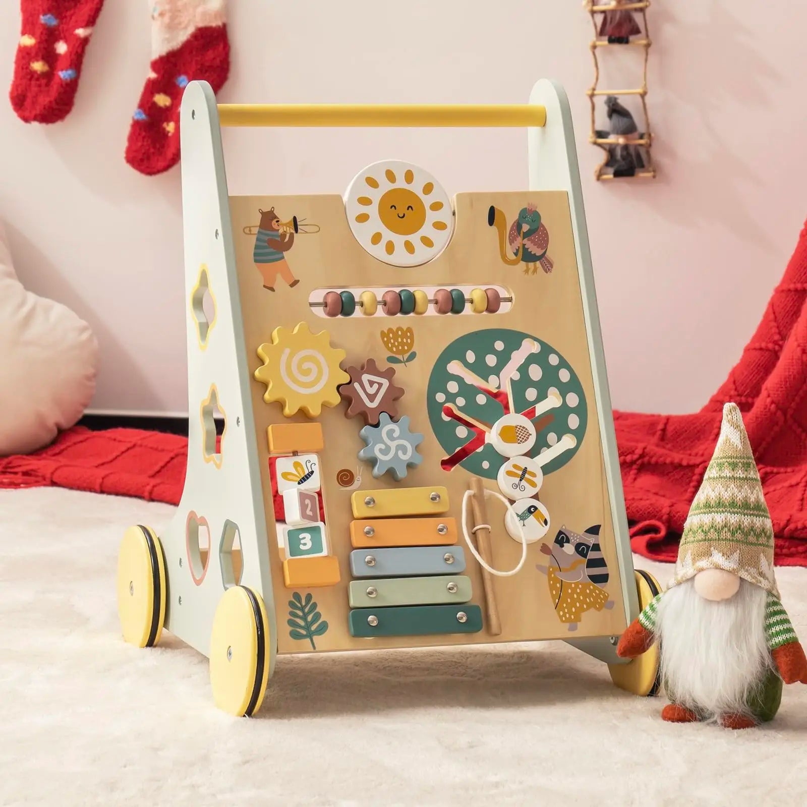 Wooden Baby Walker