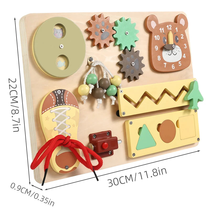 Kid Activity Busy Board Material Set