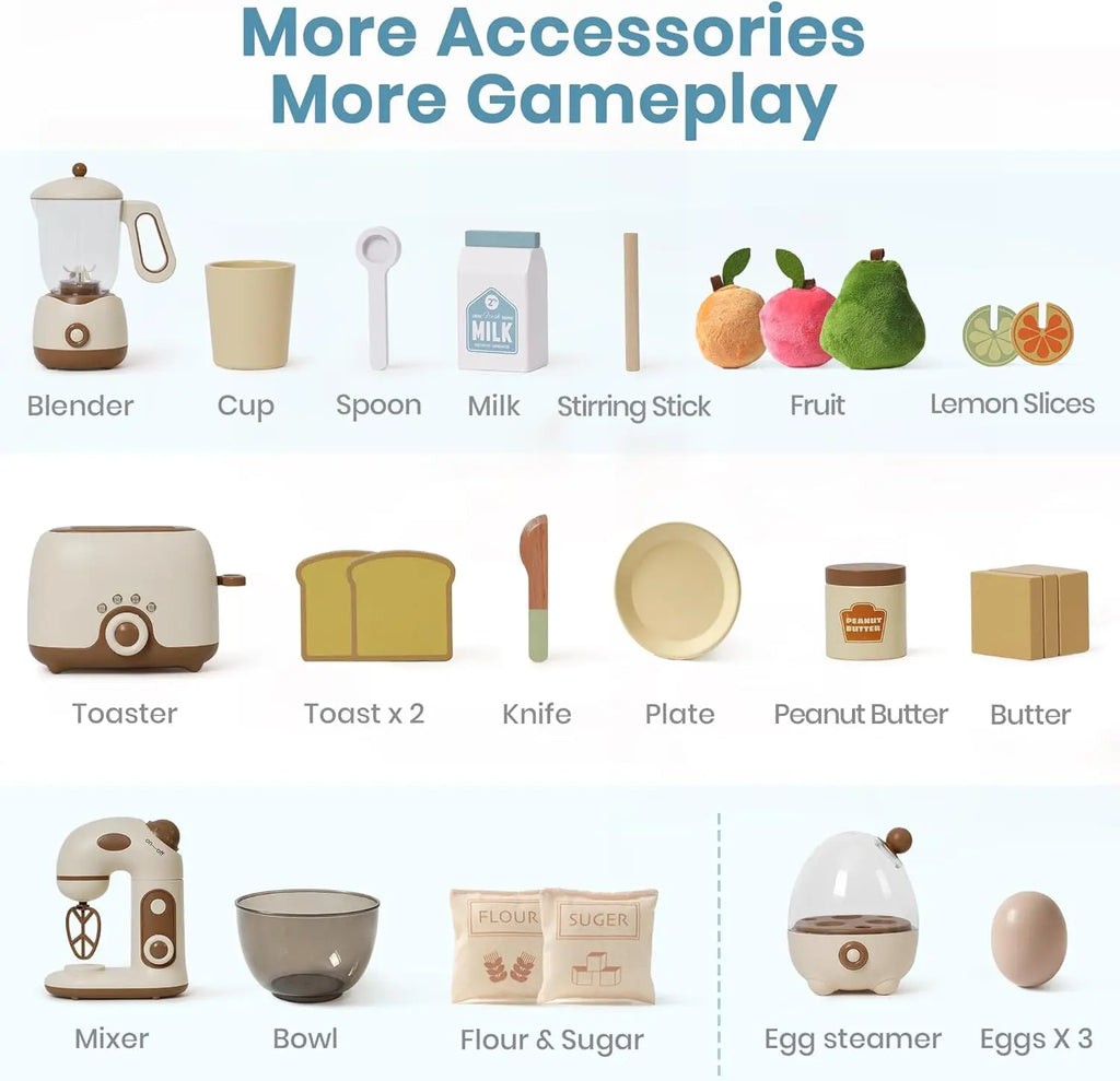 Kids Toy Kitchen Set